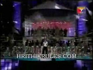 Hrithik Performance at Filmfare 2003