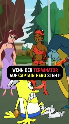 110K views · 538 reactions | Terminator  Captain Hero #DrawnTogether | Comedy Central Deutschland | Facebook