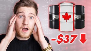 Oil below $0! Canadian oil stocks in danger? (Stock market investing for beginners)