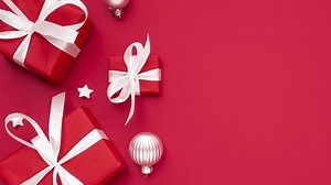 arrière-plan Noël. Coffrets cadeaux rouges et : vidéo de stock (100 % libre de droit) 3627819035 | Shutterstock