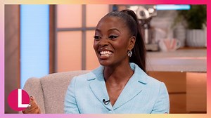 The incredible AJ Odudu reacts to being linked to BIG shows that are coming up and shares why she's glad she didn't listen to critics in the past 🙌 | Lorraine