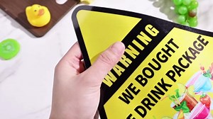 Hoteam 2 Pcs Large Caution Cruise Door Magnets Sign Funny Magnetic Cabin Cruise Door Decorations Magnetic Cruise Ship Door Decorations for Carnival Cruise Door or Stateroom, Triangle