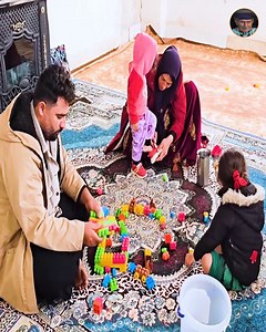 In the pouring rain, the second wife begs Amir and Fatima to help set up her tent 🌧️⛺💔 Part 01 #nomadic #reelfb #life #nomadlife #adventure | Iranian Lifestyle