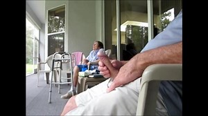 Grandma s peripheral vision is working overtime....