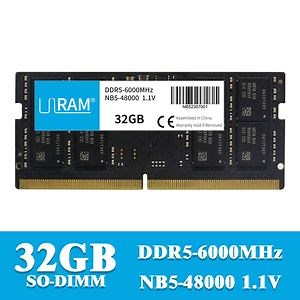 [Hot Item] Juego Computadora DDR5 32GB 6000MHz Portátil So-DIMM RAM