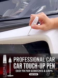 Touch Up Paint Pen for Tesla Model 3/Y/S/X (Solid Black(PBSB))–Exact Color Match Car Paint Scratch Repair, 2-in-1 Brush & Pen, DIY Chip & Scratch Fix,Automotive Scratch Repair Pen