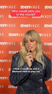 "Some blonde" I'm CRYING. 😭 #ReneeRapp shares what her life would be like if it were a movie 🎬 #movies #actor #singer #TeenVogueSummit | Teen Vogue