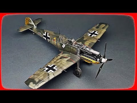 FULL VIDEO BUILD Messerschmitt Bf 109E-3 EDUARD