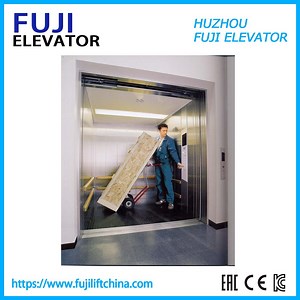 [Hot Item] FUJI Freight Elevator Machine Room Goods Lift and Cargo Elevator Lift