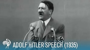 Adolf Hitler: Speech at Krupp Factory in Germany (1935) | British Pathé