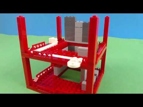 Umbilical Tower for Lego 21309 Saturn V rocket movie a Lepin Moc 178913 Tupiniquim Bricks 18