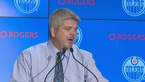 Oilers head coach Todd McLellan discusses sloppy win