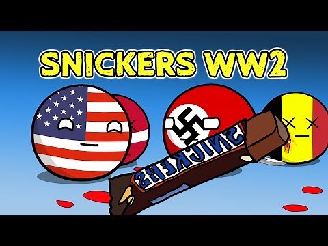 If SNICKERS had a commercial during WW2 - Countryballs