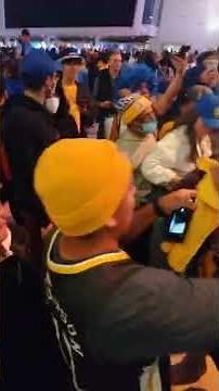caught a perv in the midst of the celebration.. sick dude feeling up on younger women from behind..