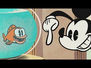 Gasp! A Mickey Mouse Cartoon