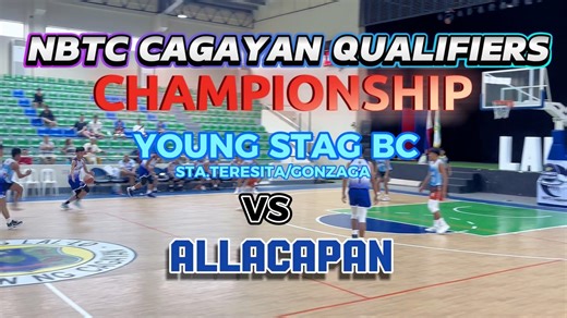 Nbtc cagayan qualifiers championship 2023 | Allacapan laban sa Stag st teresita x gonzaga #boysimplevlogs #nbtc #basketball #cagayan | BoySimple Sports