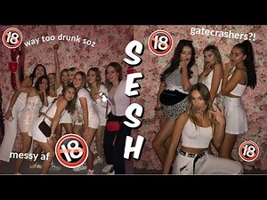 MY 18TH BIRTHDAY PARTY VLOG (ft my (very drunk) favourite people)