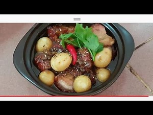 THỊT HEO QUAY KHO TRỨNG CÚT NƯỚC DỪA TƯƠI/ CẦN THƠ TÔI YÊU