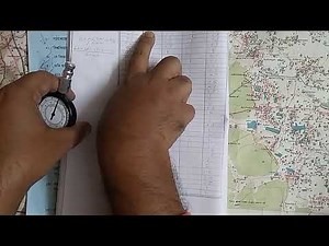 Drawing and calculation method of Road Density ( geography practical).