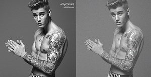 Here Are the Real, Definitely Not Fake Untouched Justin Bieber Calvin Klein Photos