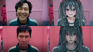 Smiling and Unsmiling Seong Gi-hun | Know Your Meme