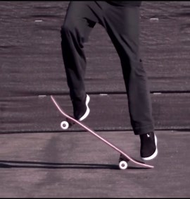 Aaron Kyro on Instagram: "The secret to this trick is to ollie and put your feet in nollie position in the air and then shove. It is a lot easier then you think. Give it a shot and tag me in the clips . @brailleskate #brailleskateboarding #skateboarding #skateboardingmadesimple"