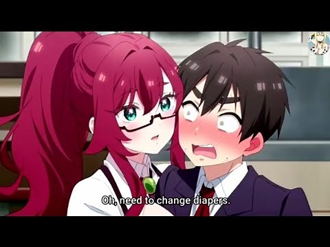 Giantess kuzuri senpai in Anime