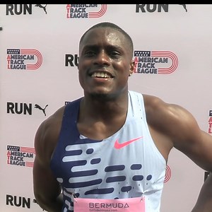 Christian Coleman held off Noah Lyles to win the 100m at the Bermuda Grand Prix in a wind-aided 9.78. | FloTrack