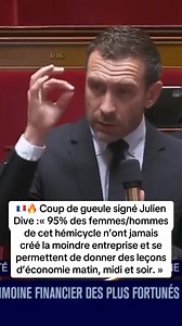 2.5M views · 63K reactions |  Coup de gueule signé Julien Dive «...