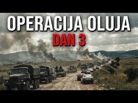 OPERACIJA OLUJA (DAN 3) – Kolone i raspad linije