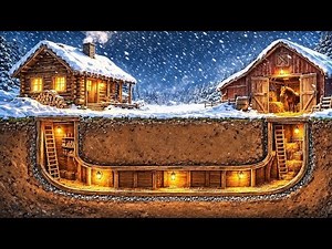 She dug a tunnel that connected the cabin and the barn; winter proved her right.