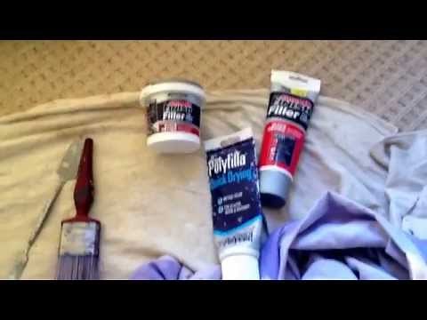 Removing Wall Plugs and filling holes diy tips