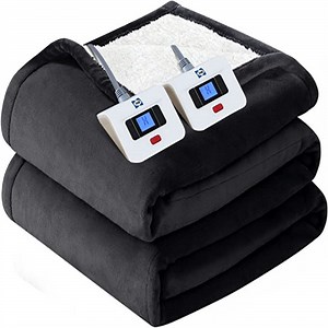 [Hot Item] Plush Velour Electric Heated Blanket with Safe & Warm Technology