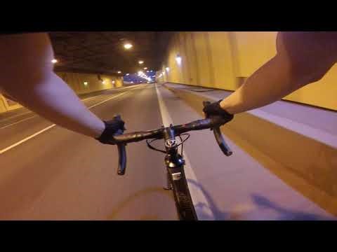 Что будет, если проехать на велосипеде через запрещённый тоннель в Кронштадте