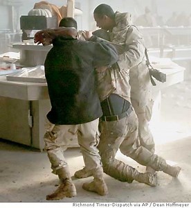 Attack on U.S. base kills 22 at mess tent / Mosul bombing one of deadliest against Americans since war began