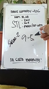 12K views · 367 reactions | Congrats nakacombi swer2 gahapon, Stl swer2-swer4-pares and 2d lotto today September 18 2023 #stl #stllocal #highlights Everyone | Arnie Lumapoy Vlog | Facebook