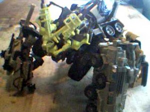 ROTF Custom Devastator Completed
