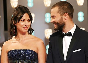 Actor Jamie Dornan Looks Smoking With His Wife Amelia At The Baftas