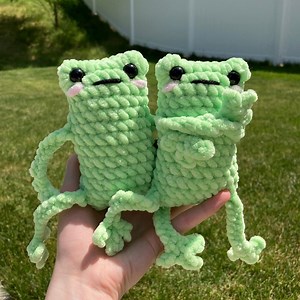 NO SEW Leggy Frog Crochet Pattern: Spring Easy Amigurumi (PDF Pattern) - Etsy