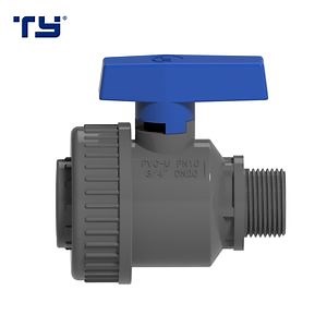 [Hot Item] PVC-U Single Union Valve Socket ASTM DIN