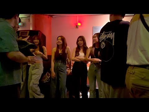 Thailand Bangkok nightlife street scenes. So many gorgeous ladies!