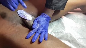 Full Male Brazilian Wax including Bottom Nudity