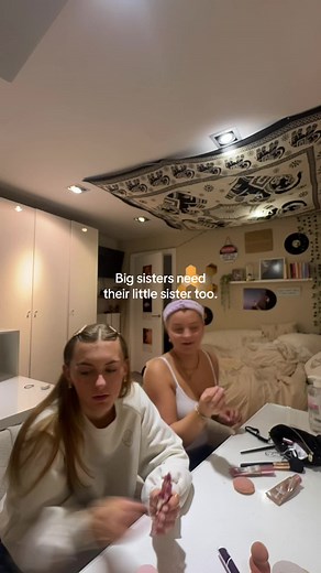 Yes, big sisters need their little sister too. 💗 #foryoupage #sisterhood #viral #sistergoals #siblings