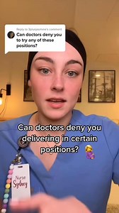 167K views · 2K reactions | Can doctors deny you delivering in certain positions? From a Labour & Delivery Nurse 擄櫓#pushingpositions #newmom #momtobe #pregnant #pregnancy #obgyn #laboranddeliverynurse #nurse #labouranddelivery #birth #childbirth #mom #womenshealth | Nurse Sydney | Facebook