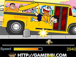 Doraemon Late To School - Play Now on Y8.com
