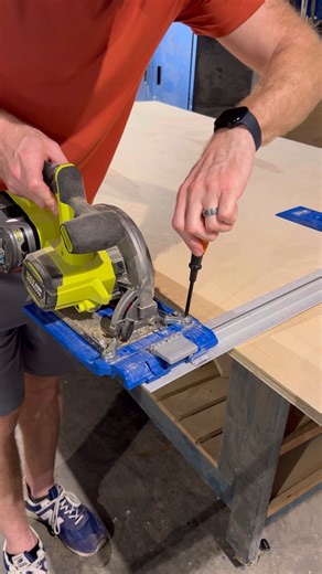 Our favorite way to rip down a full sheet of plywood🙌🏼 📷 by @charlestoncrafted | Kreg Tool