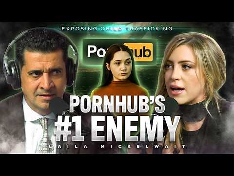 "PornHub Is A Crime Scene!" - Laila Mickelwait EXPOSES PornHub Execs Shocking Child Abuse COVER UP!