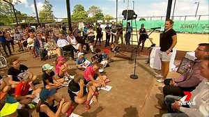 2.3K views · 29 reactions | Australian tennis star Ash Barty received the keys to the city of Ipswich today. www.7News.com.au #7News | 7NEWS Brisbane | Facebook