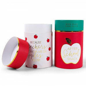 [Hot Item] Full Printed Eco Friendly Custom Cylinder Packaging Box Gift Paper Tube for Water Glass Cup