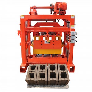 [Hot Item] Hot Sale Small Scale Cement Concrete Fly Ash Paver Interlocking Brick Block Making Machine Price